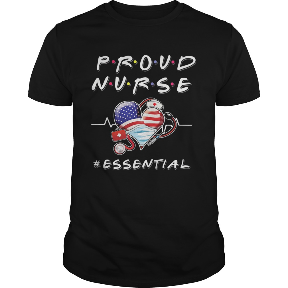 Proud Nurse Essential Love America Face Mask shirt