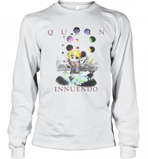 Queen Band Innuendo Album T-Shirt Long Sleeved T-shirt 