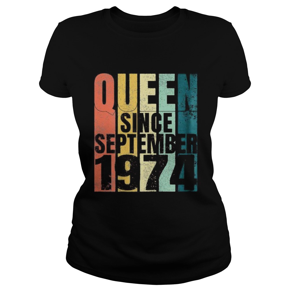 Queen since september 1974 vintage Classic Ladies