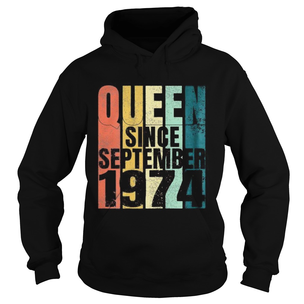 Queen since september 1974 vintage Hoodie