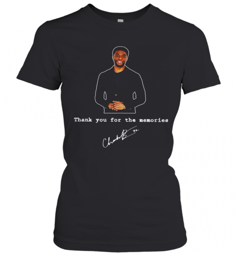 RIP Black Panther Thank You For The Memories Signature T-Shirt Classic Women's T-shirt