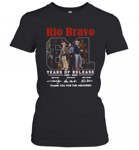 Rio Bravo 61 Years Of Release 1959 2020 Signature T-Shirt Classic Women's T-shirt