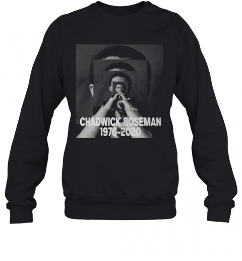 Rip Chadwick Boseman Black Panther 1976 2020 Pictures T-Shirt Unisex Sweatshirt