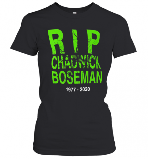 Rip Chadwick Boseman Black Panther 1977 2020 T-Shirt Classic Women's T-shirt