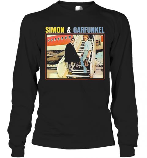 Simon And Garfunkel Band T-Shirt Long Sleeved T-shirt 