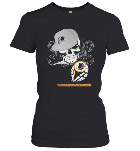 Skeleton Skull Washington Redskins T-Shirt Classic Women's T-shirt