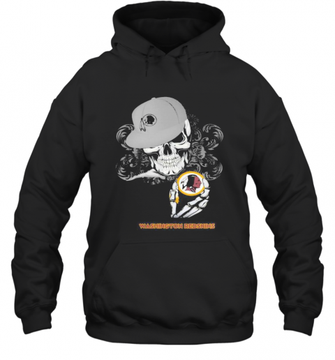 Skeleton Skull Washington Redskins T-Shirt Unisex Hoodie