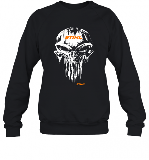 Skull Stihl Logo Halloween T-Shirt Unisex Sweatshirt