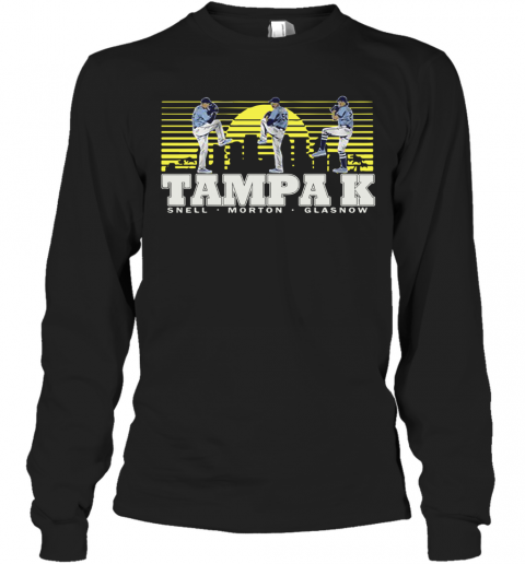 Snell Morton Glasnow Tampa K Official T-Shirt Long Sleeved T-shirt 