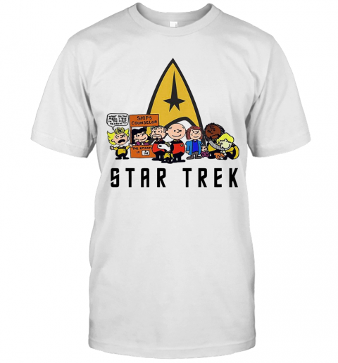 Snoopy And Friend Star Trek T-Shirt