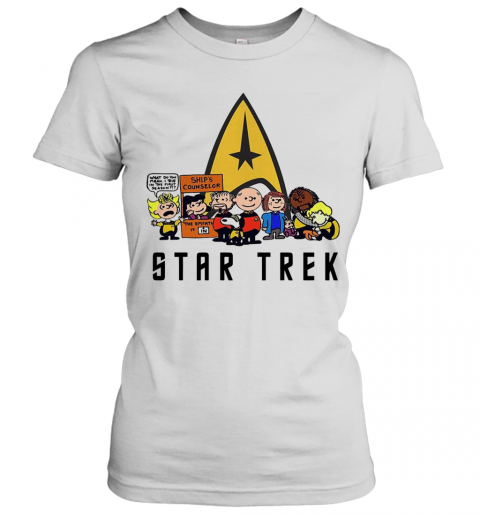 Snoopy And Friend Star Trek T-Shirt Classic Women's T-shirt