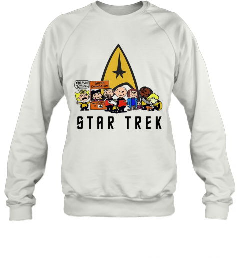Snoopy And Friend Star Trek T-Shirt Unisex Sweatshirt