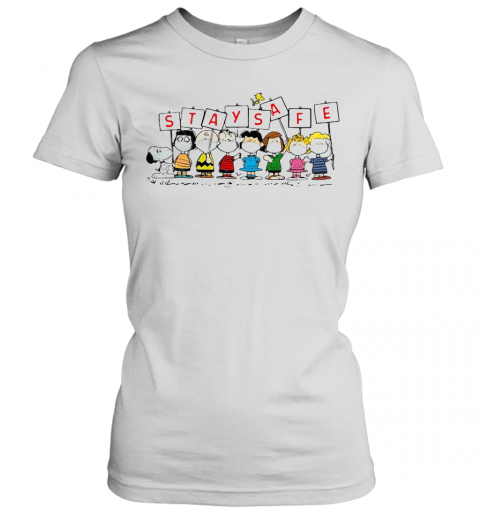 Snoopy And Friends Stay Safe T-Shirt Classic Women's T-shirt