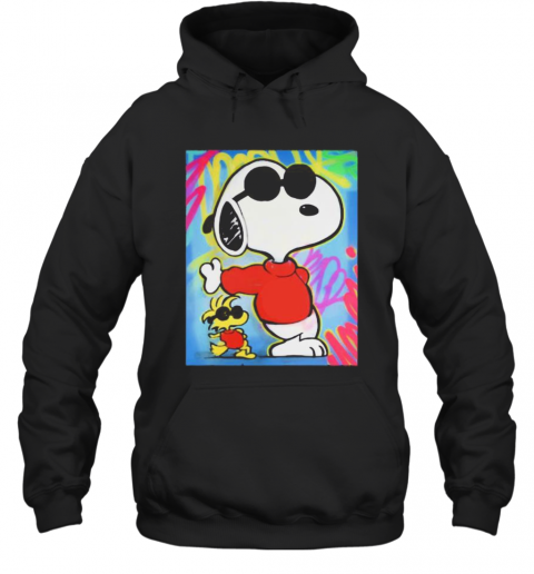 Snoopy And Woodstock Art T-Shirt Unisex Hoodie
