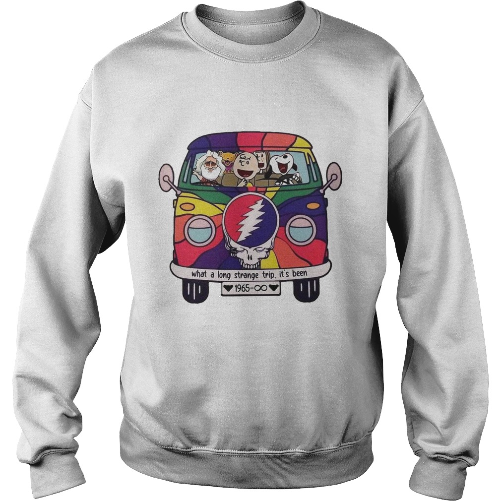 Snoopy Grateful Dead What A Long Strange Trip Its Been 1965 Sweatshirt