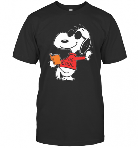 Snoopy Reading Book Joe Cool T-Shirt
