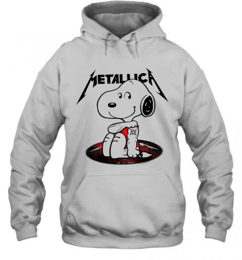 Snoopy Tattoo Metallica T-Shirt Unisex Hoodie