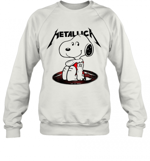 Snoopy Tattoo Metallica T-Shirt Unisex Sweatshirt