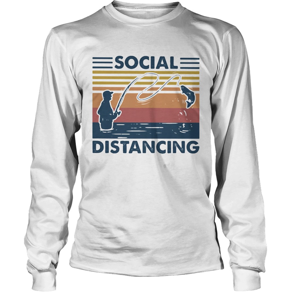 Social Distancing Fishing Long Sleeve