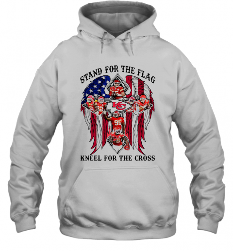Stand For The Flag Kneel For The Cross T-Shirt Unisex Hoodie