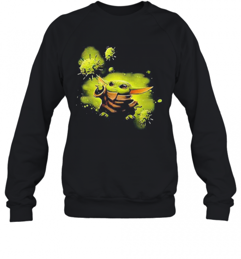 Star Wars Baby Yoda Covid 19 T-Shirt Unisex Sweatshirt
