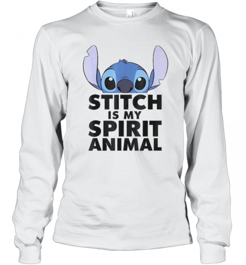 Stitch Is My Spirit Animal T-Shirt Long Sleeved T-shirt 