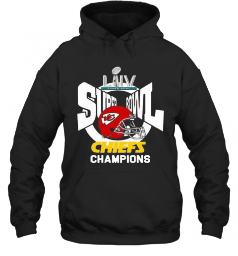 Super Bowl Liv Champions Kansas City Chiefs Football T-Shirt Unisex Hoodie