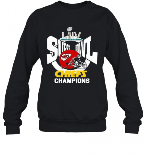 Super Bowl Liv Champions Kansas City Chiefs Football T-Shirt Unisex Sweatshirt