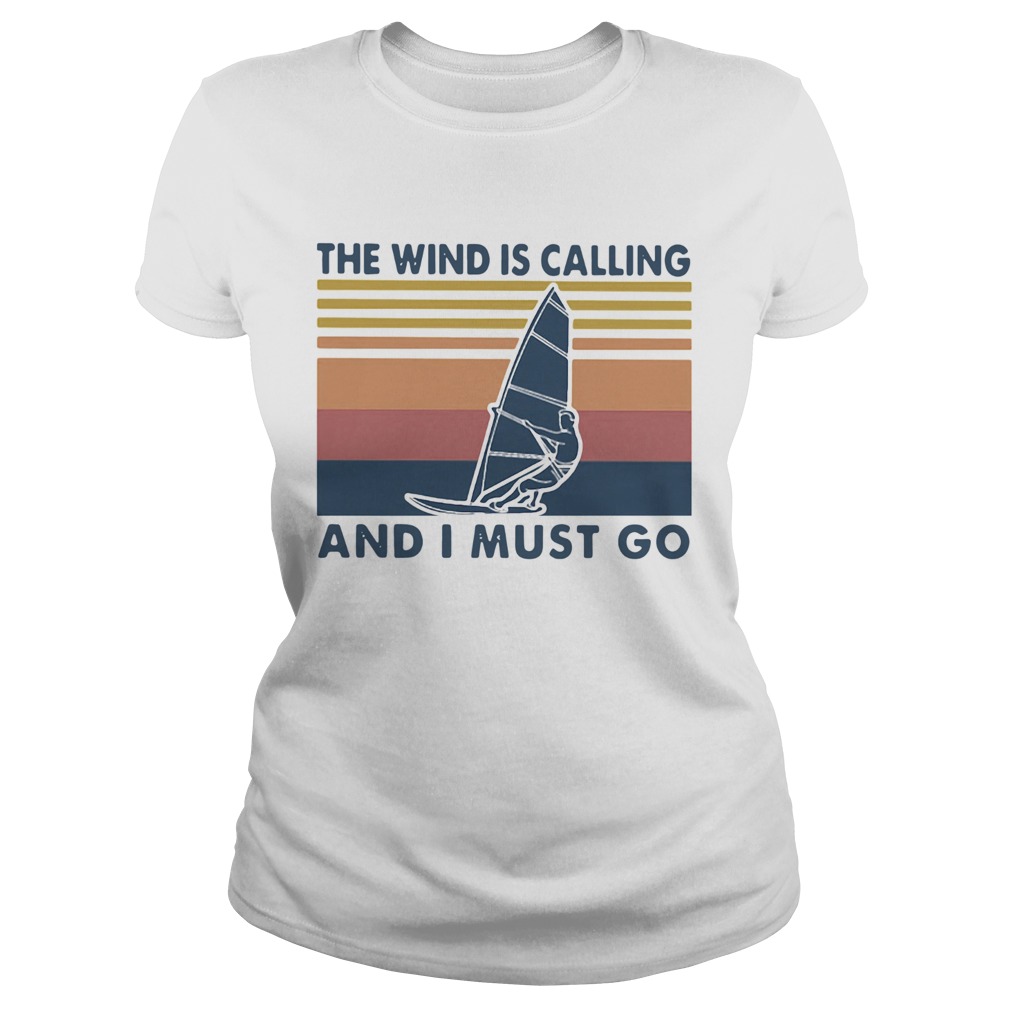 Surfing The Wind Is Calling And I Must Go Vintage Retro Classic Ladies