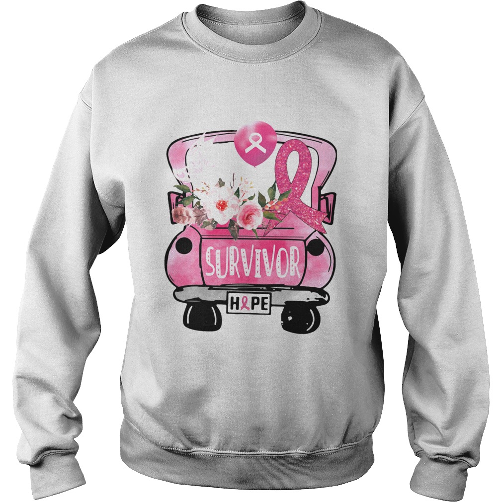 Survivor Breast Cancer Awareness Sweatshirt