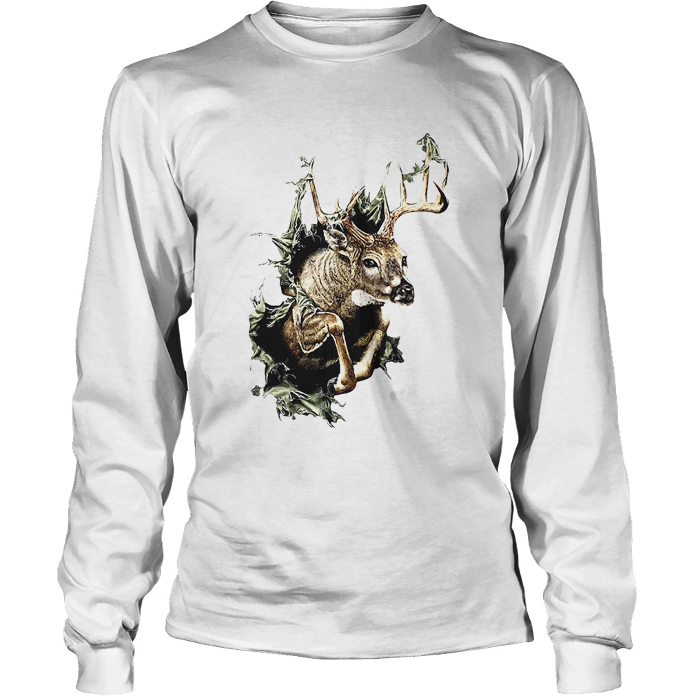 THE DEER IS ESCAPED Long Sleeve