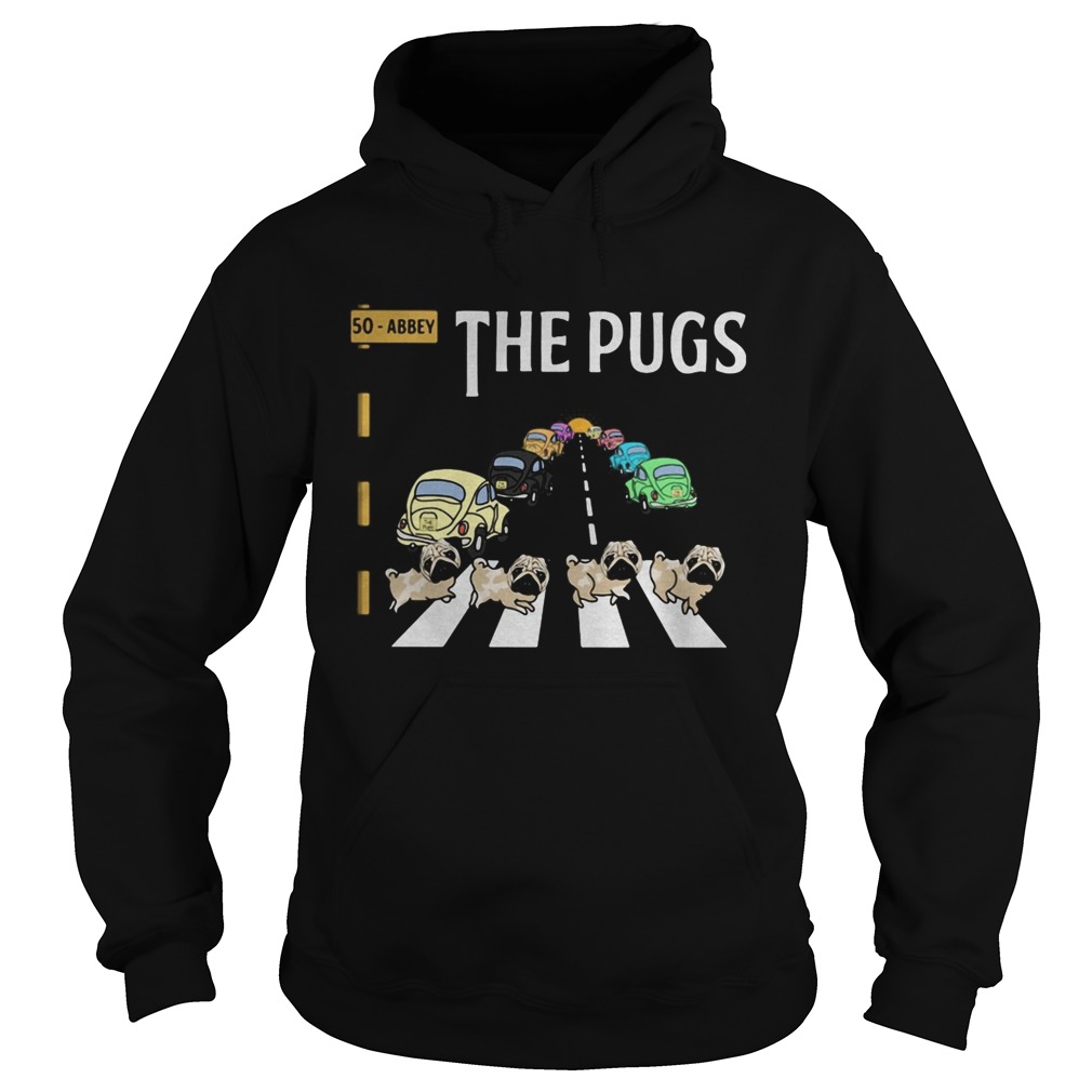 The Abbey Pugs Crossing the line Hoodie