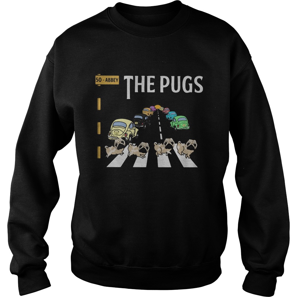 The Abbey Pugs Crossing the line Sweatshirt