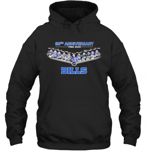 The Buffalo Bills Legends 60Th Anniversary 1960 2020 T-Shirt Unisex Hoodie