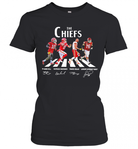 The Chiefs Abbey Road Signatures T-Shirt Classic Women's T-shirt