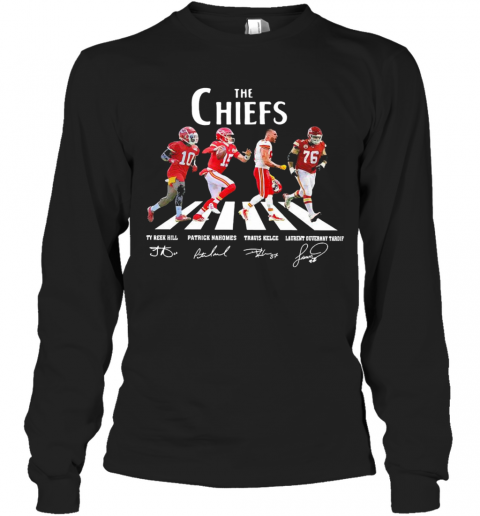 The Chiefs Abbey Road Signatures T-Shirt Long Sleeved T-shirt 