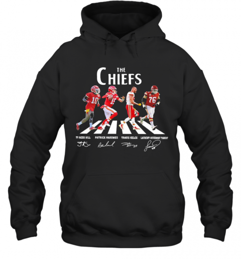 The Chiefs Abbey Road Signatures T-Shirt Unisex Hoodie