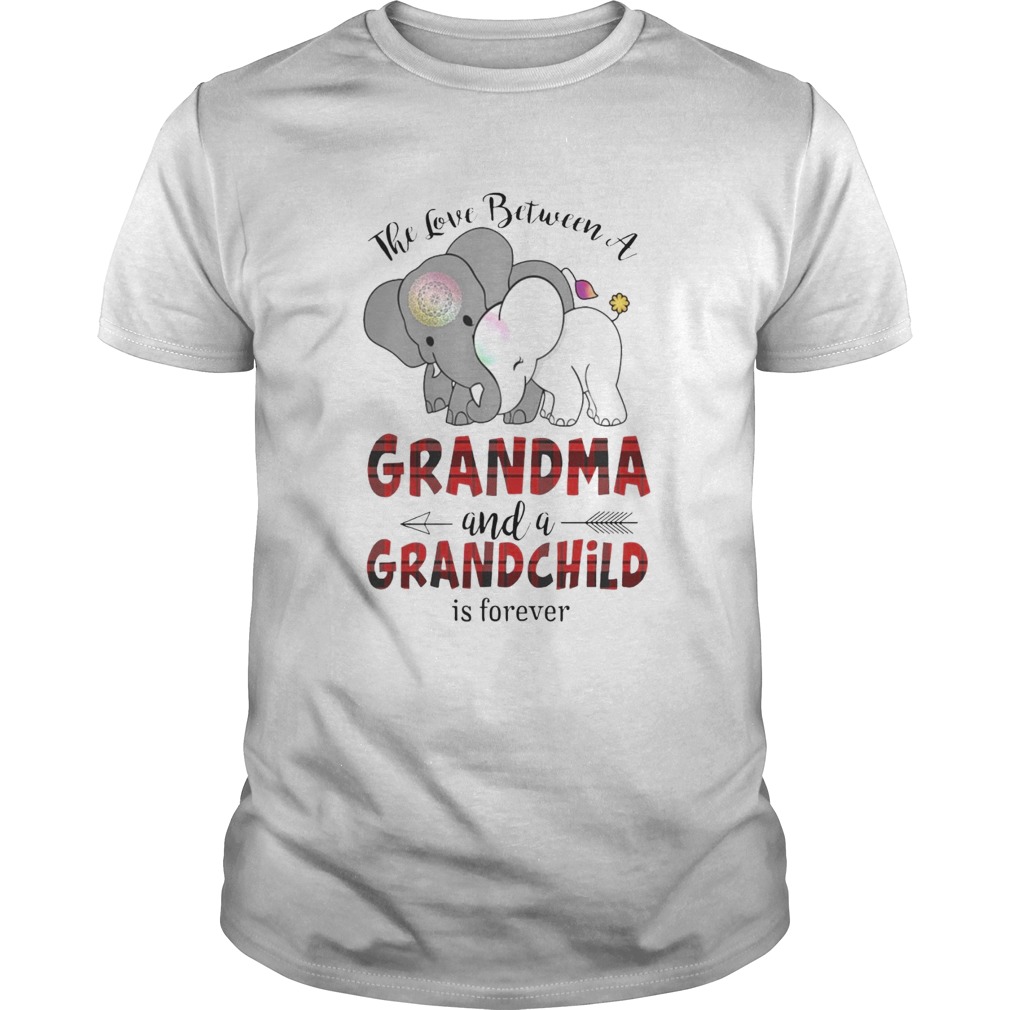 The Love Between A Grandma And A Grandchild Is Forever shirt