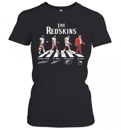 The Redskins Football Abbey Road Signatures T-Shirt Classic Women's T-shirt