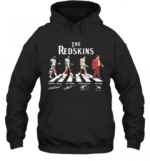 The Redskins Football Abbey Road Signatures T-Shirt Unisex Hoodie