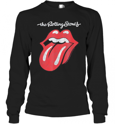 The Rolling Stones Band Logo T-Shirt Long Sleeved T-shirt 
