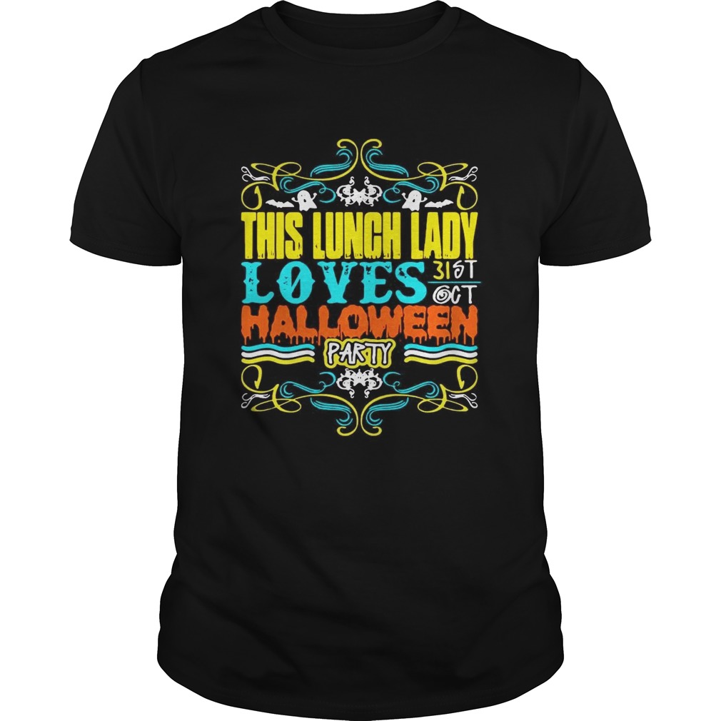 This Lunch Lady Loves Halloween Party shirt