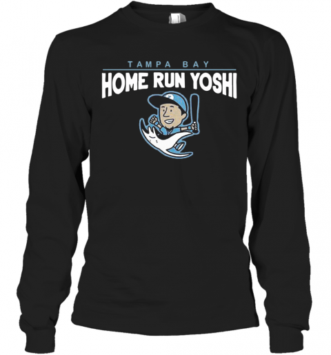 Top Tampa Bay Home Run Yoshi T-Shirt Long Sleeved T-shirt 