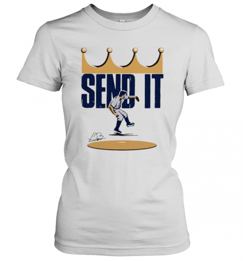 Trevor Bauer Send It Baseball Signature T-Shirt Classic Women's T-shirt