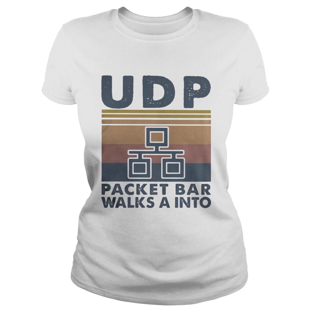 UDP packet bar walks a into vintage retro Classic Ladies
