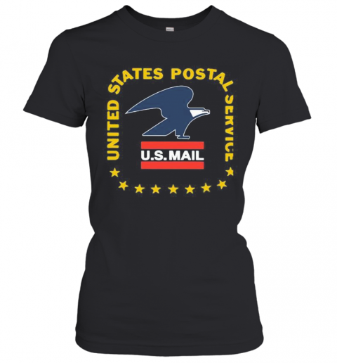 United States Postal Service Us.Mail Stars T-Shirt Classic Women's T-shirt