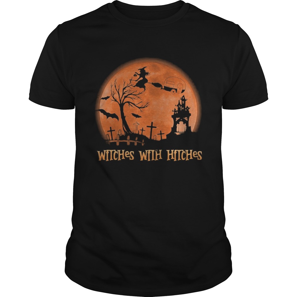 WITCHES WITH HITCHES SUNSET HALLOWEEN Unisex