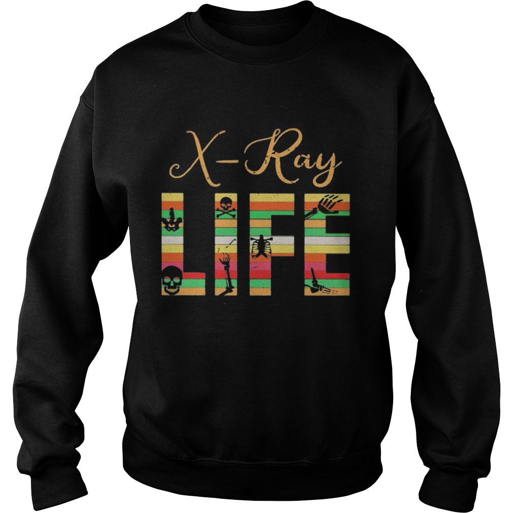 XRay Life Radiologist Vintage retro Sweatshirt
