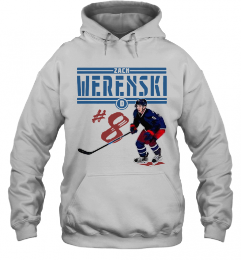Zach Werenski Columbus Hockey Official T-Shirt Unisex Hoodie