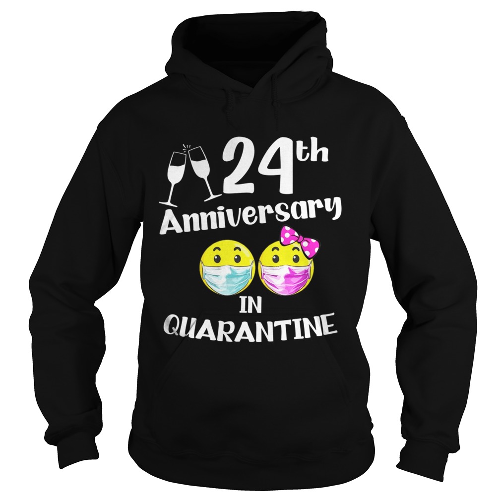 2020 the one where we spent our 24th anniversary quarantine Hoodie